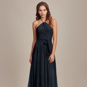Amsale Long Bridesmaid Dress Colby